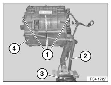 AC Housing Evaporator, Switching Elements